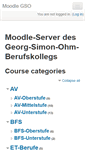 Mobile Screenshot of moodle.gso-koeln.de