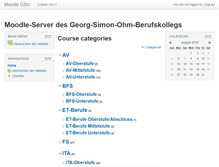 Tablet Screenshot of moodle.gso-koeln.de